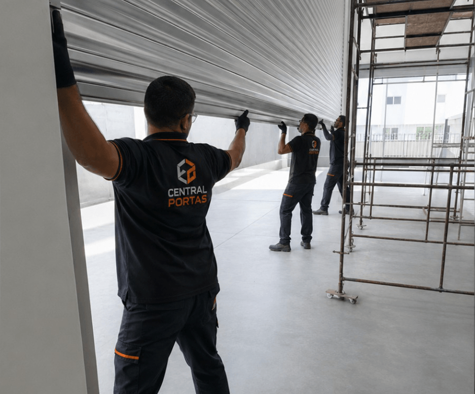 Substituição de Lâminas de Portas de Enrolar Automáticas e Manual